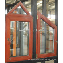 Wood aluminum different shaped window